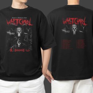 Whitechapel The Hymns In Dissonance Tour 2025 Kicks Off Tour Dates Print On Back Merchandise Unisex T Shirt